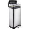 Cubo 30L Rectangular Acero Inoxidable E-Cube EKO